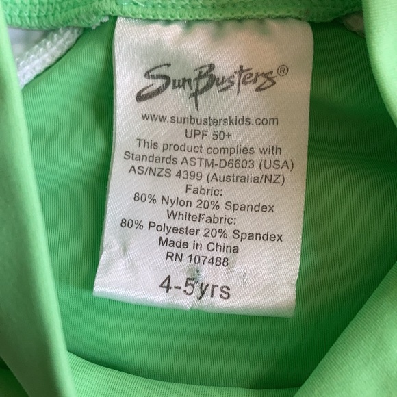 Sun Busters UPF 50  rash guard - never worn - Picture 3 of 6